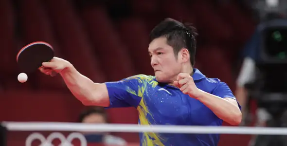 Bild: Fan Zhendong erhält in Paris seine zweite Chance, olympisches Einzelgold zu gewinnen (©ITTF)