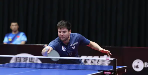 Bild: Dimitrij Ovtcharov war in Lima angeschlagen und scheiterte früh. (©WTT)