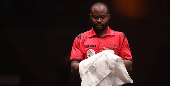 Bild: Quadri Aruna sucht in Russland neue Herausforderungen (©ITTF)