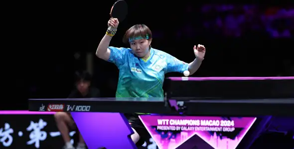 Bild: Feierte ihr Comeback auf der großen Bühne: Zhu Yuling. (©WTT)