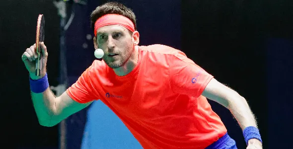 Bild: Steffen Mengel (im Bild beim WTT Contender in Rio) steht vor einer hohen Hürde. (©WTT)