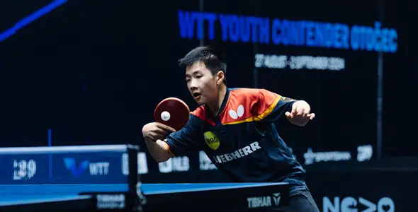 Bild: Tien Nghia Phong erreichte das Finale der U13-Jungen in Otocec. (©WTT)