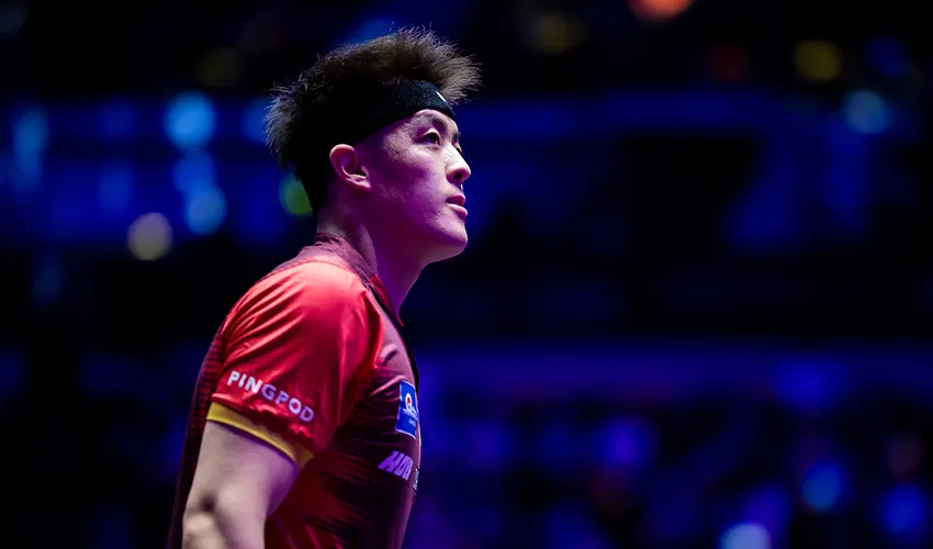 Dang Qiu hat den WTT Star Contender Astana gewonnen! (© WTT)